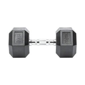 Hegaxon Dumbell 15KG Boven logo