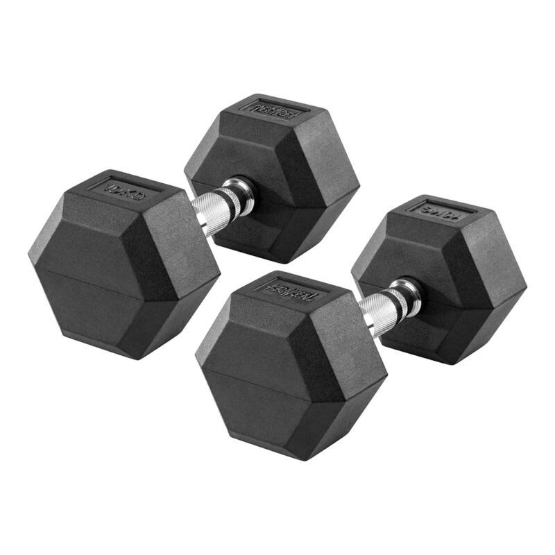 Hexagon Dumbell 10KG logo