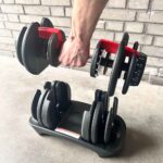 KRAKEN 24 KG Verstelbare dumbbell - NWB dumbbell in gebruik