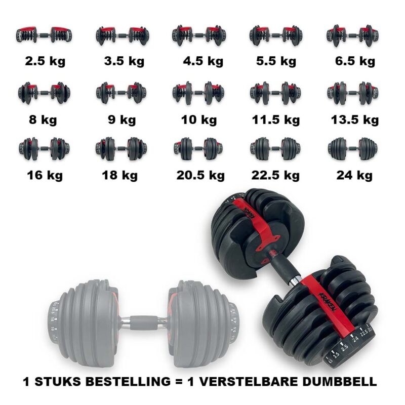 24 kg dumbbell sale