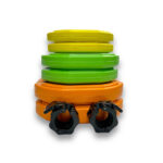 KRAKEN Bodypump Set 20 KG Gewichten en Klem