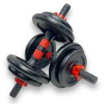 KRAKEN Cast Iron Dumbbell Set 15 KG - dumbbells dynamic