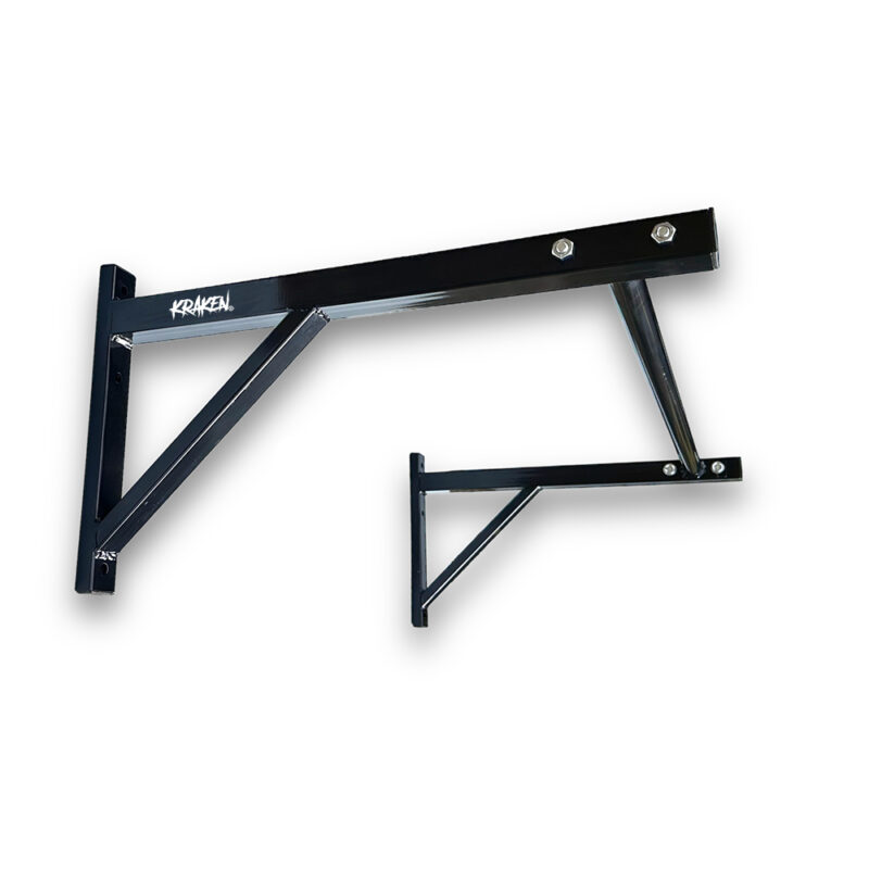 KRAKEN Single Grip Pull Up Bar Zijkant met Logo