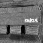 KRAKEN Weight Vest 20 KG close up logo