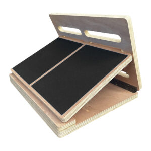 Slant Board Wood Black Anti Skid Pad