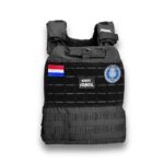 Weightsvest 20 KG plaat voorzijde